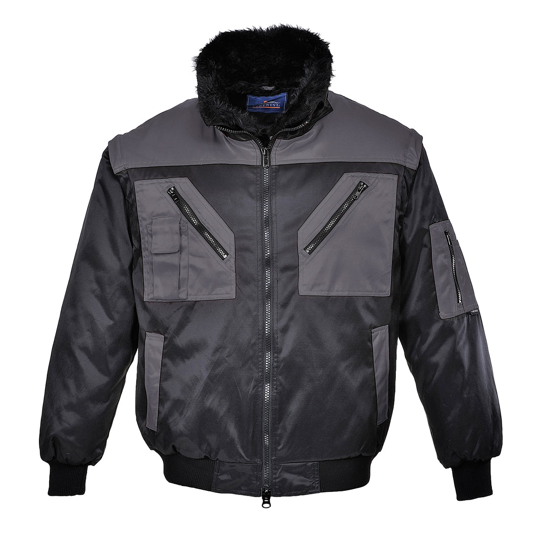 PJ20BYR - Giacca Pilot Bicolore