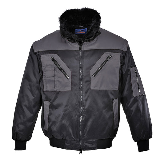 PJ20BYR - Giacca Pilot Bicolore