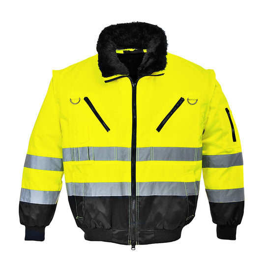 PJ50YBR - Giacca Pilot Hi-Vis 3 in-1