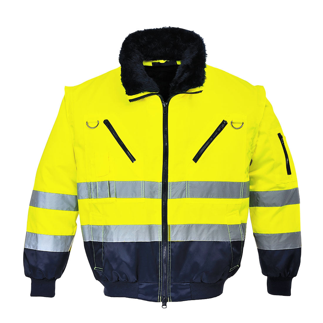 PJ50YNR - Giacca Pilot Hi-Vis 3 in-1