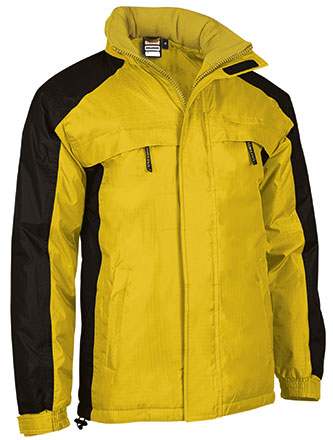 Parka impermeabile bicolore con cappuccio a scomparsa Arkansas