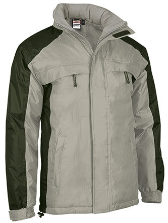 Parka impermeabile bicolore con cappuccio a scomparsa Arkansas