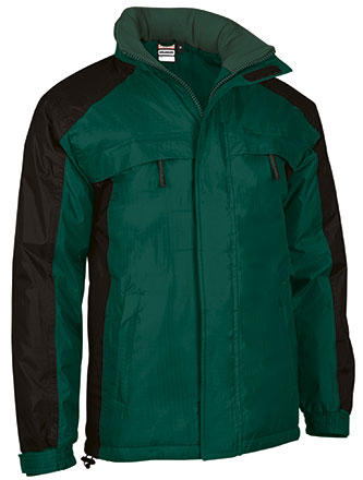 Parka impermeabile bicolore con cappuccio a scomparsa Arkansas