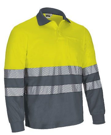 Polo alta visibilità bicolore Albury