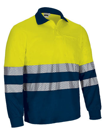 Polo alta visibilità bicolore Albury