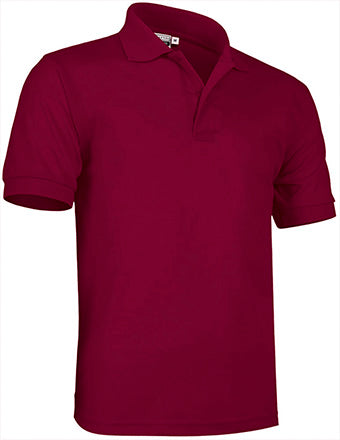 Polo manica corta con design a tinta unita Ulises