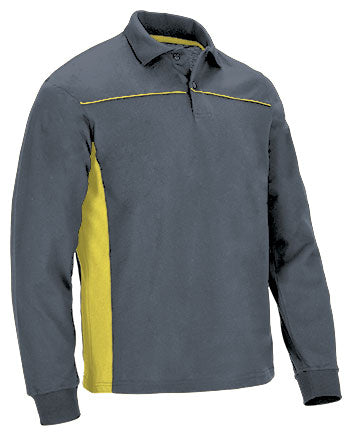 Polo manica lunga bicolore Thunder