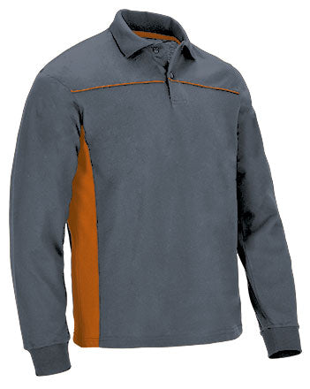 Polo manica lunga bicolore Thunder