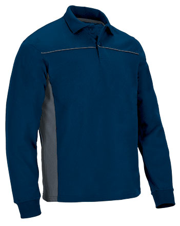 Polo manica lunga bicolore Thunder