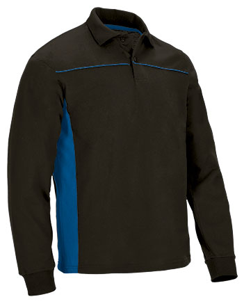 Polo manica lunga bicolore Thunder