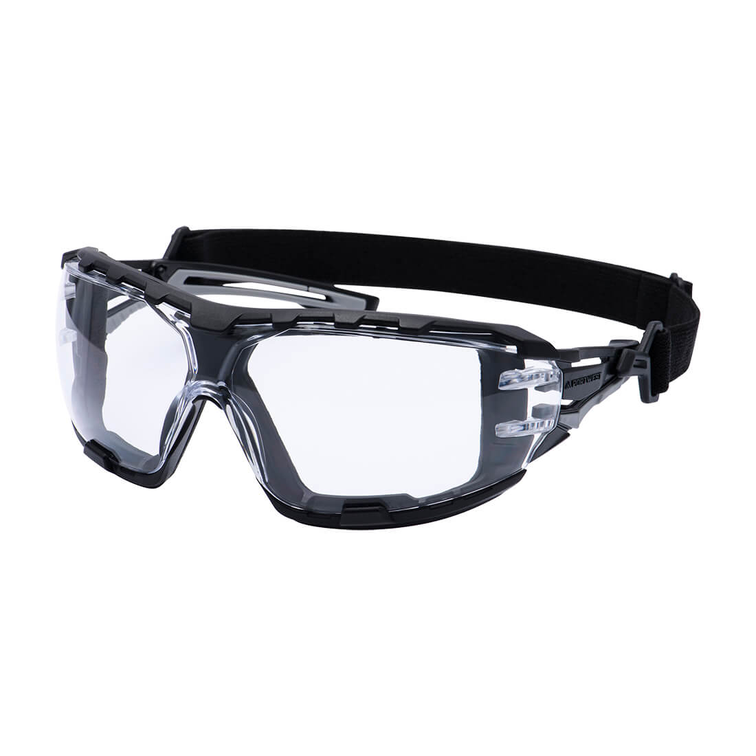 PR02CLR - Gafas de seguridad Plus envolventes antracita