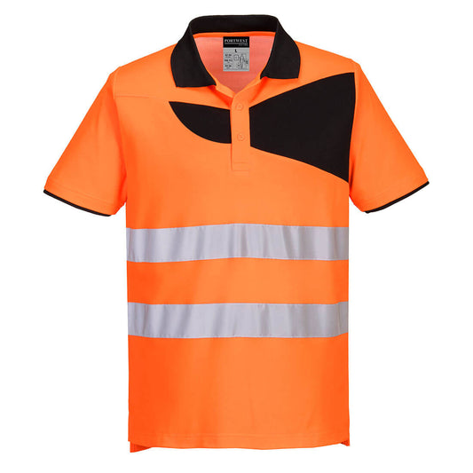 PW212OBR - Polo de alta visibilidad PW2 S/C