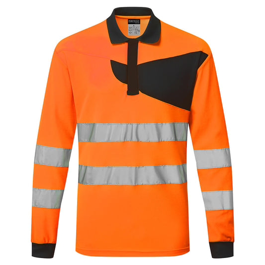 PW220OBR - PW2 Polo Alta Visibilità L/S