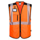 PW309OBR - Chaleco ejecutivo de alta visibilidad PW3