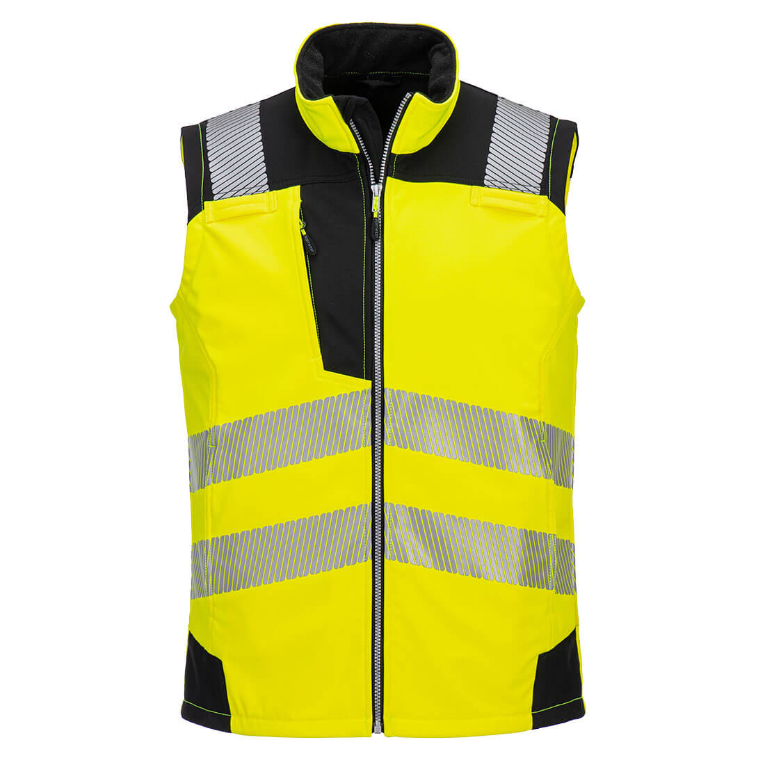 PW325YBR - Chaleco Softshell de alta visibilidad (3L)