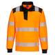 PW326OBR - PW3 Hi-Vis 1/4 Zip Sweatshirt