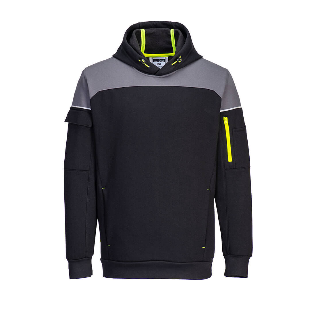 PW337BKR - Felpa Pull over con cappuccio PW3