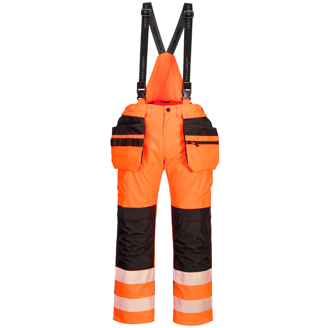 PW356OBR - Salopette Hi-Vis PW3