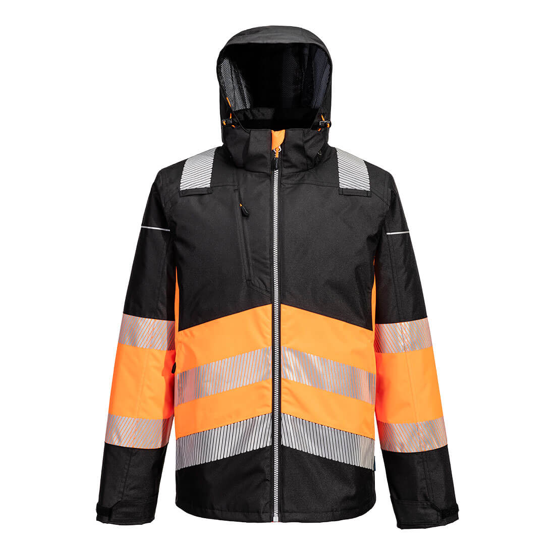 PW364OBR - Chaqueta de invierno de alta visibilidad pw3 Clase 1