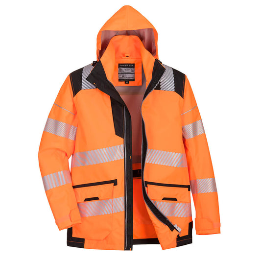 PW367OBR - Chaqueta 5 en 1 de alta visibilidad PW3