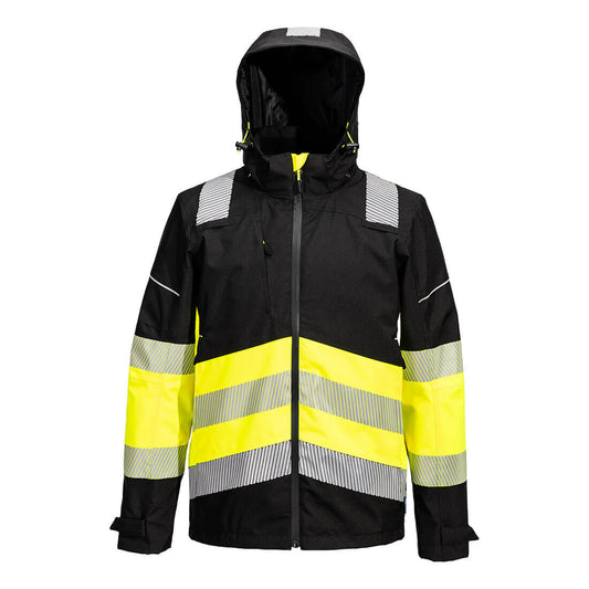 PW368YBR - Chaqueta impermeable transpirable PW3 HI-Vi Extreme Clase 1