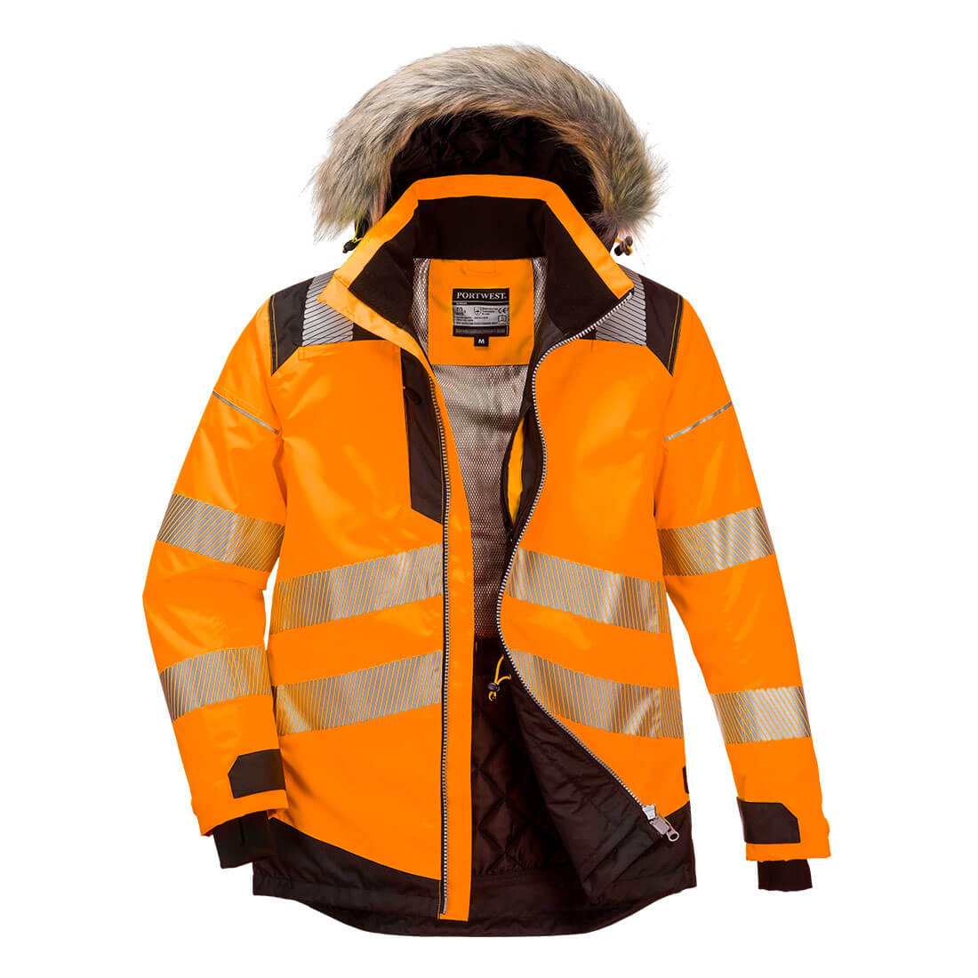 PW369OBR - Giacca invernale Parka PW3 Hi-Vis