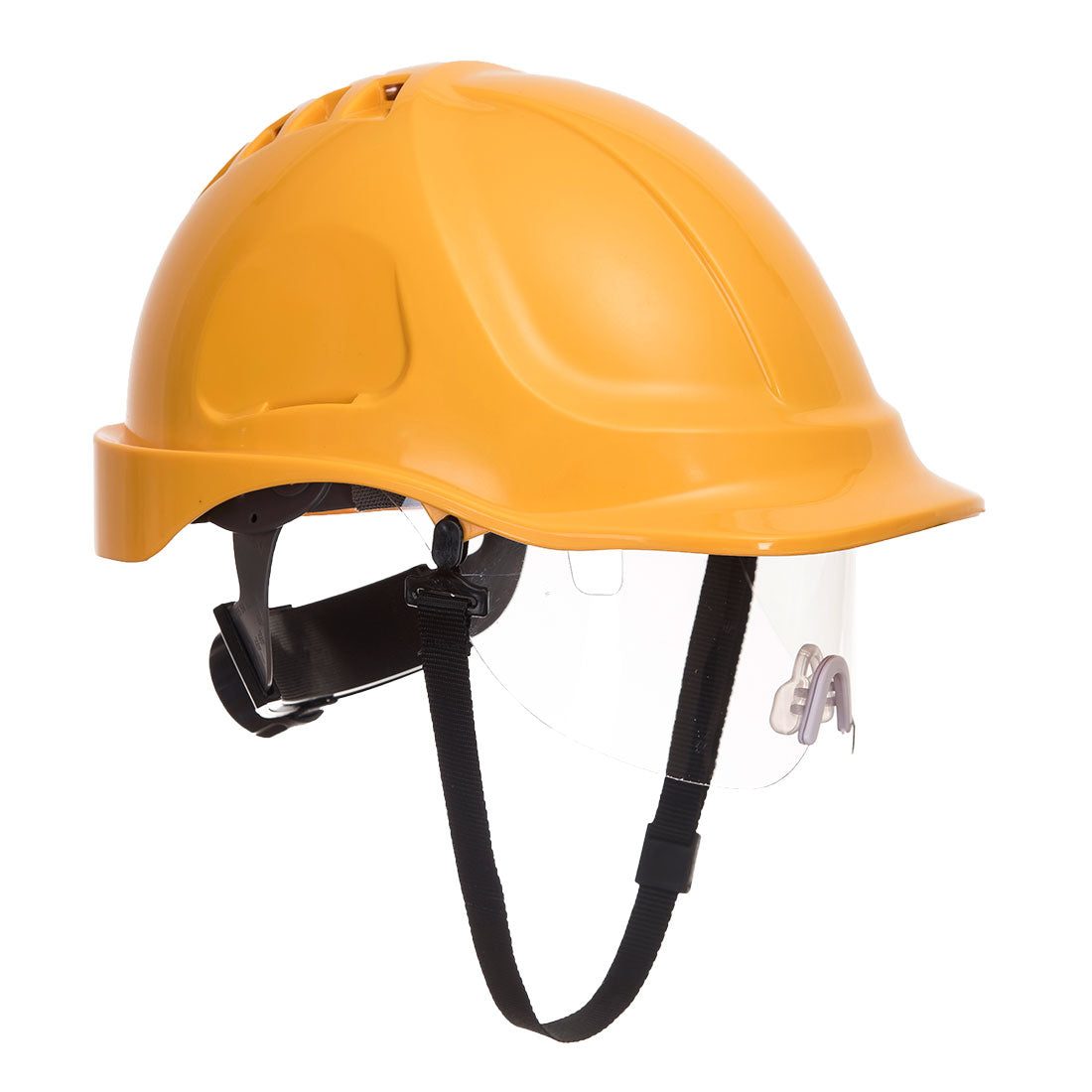 PW55YER - Casco de resistencia con visera