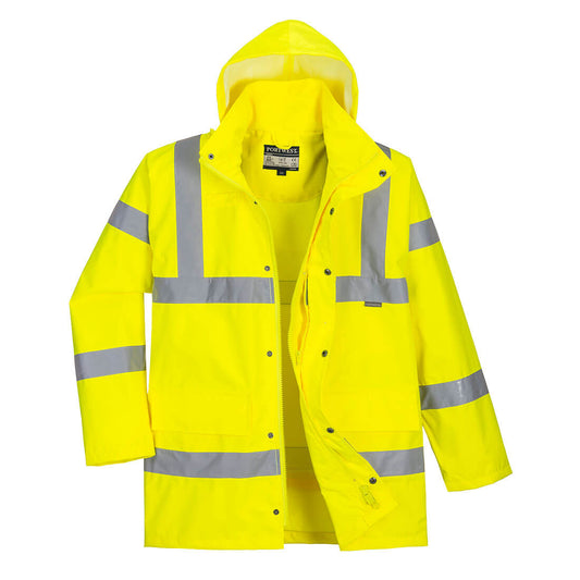 RT60YER - Giacca  Rain Traffic traspirante Hi-Vis