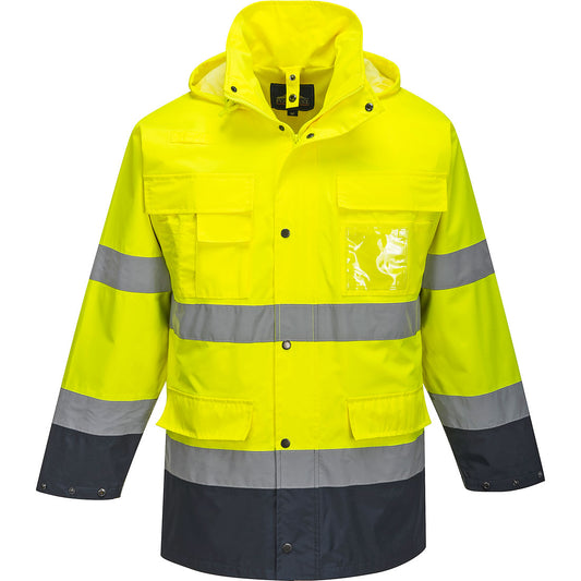 S162YNR - Giacca Lite 3 in 1 Hi-Vis