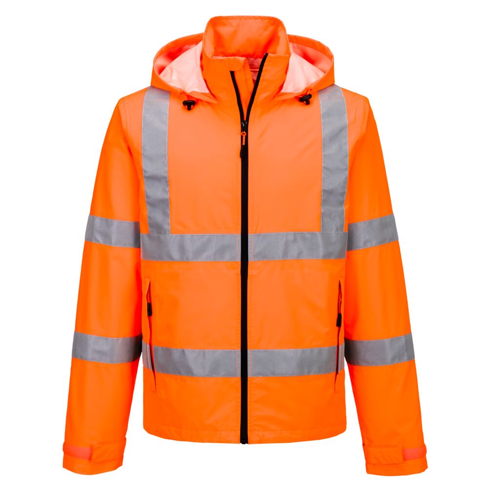 S164ORR - Giacca leggera pieghevole Hi-Vis