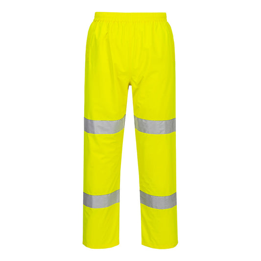 S165YER - Cubrepantalones ligero, de alta visibilidad y plegable
