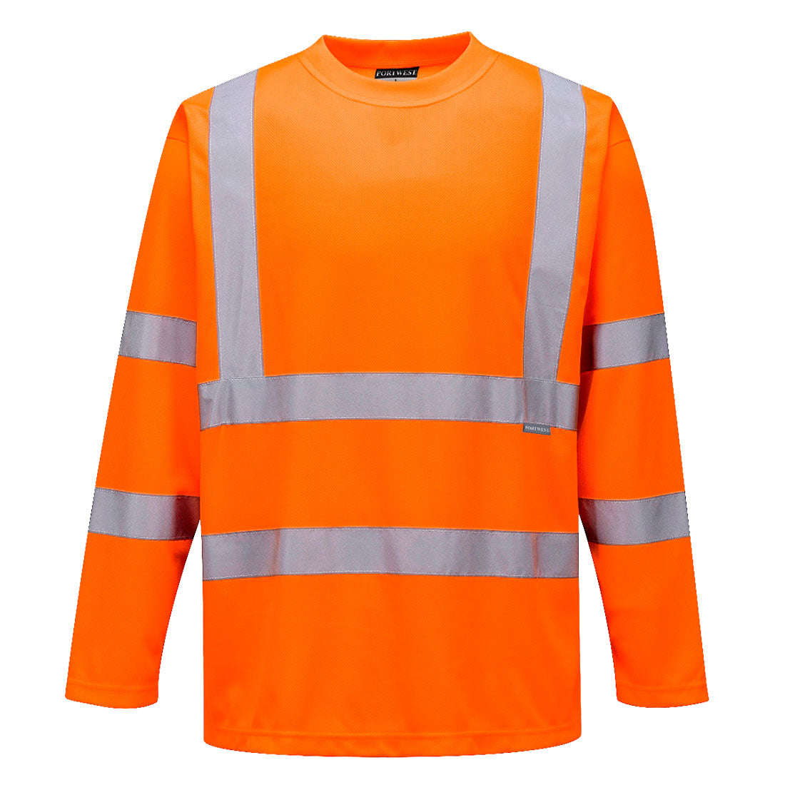 S178ORR - T-Shirt maniche lunghe Hi-Vis