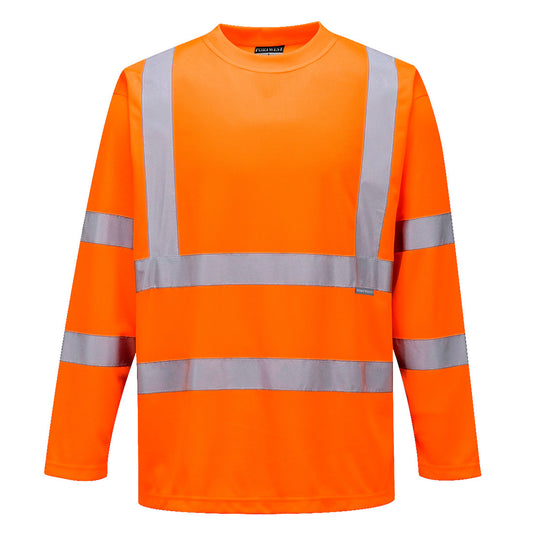 S178ORR - Camiseta alta visibilidad manga larga