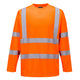 S178ORR - T-Shirt maniche lunghe Hi-Vis