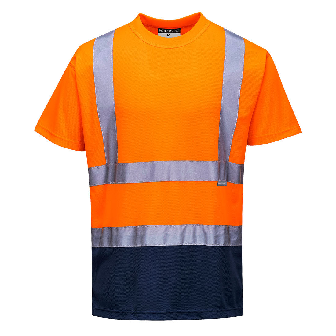 S378ONR - T-shirt bicolore - Hi-Vis