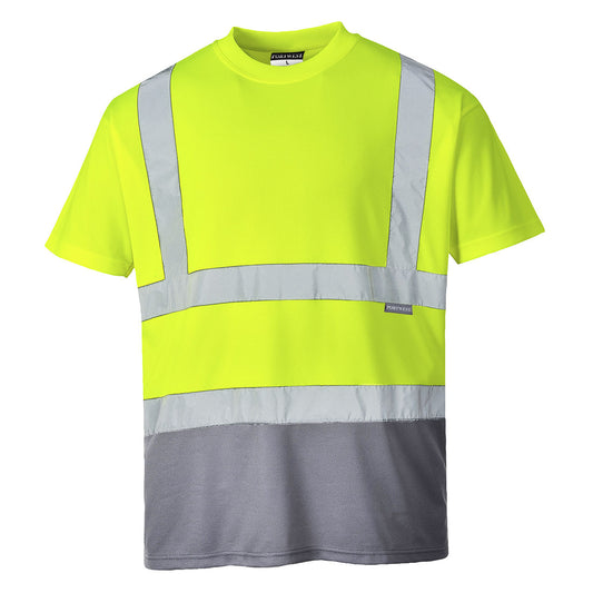 S378YGY - Camiseta bicolor Alta Visibilidad