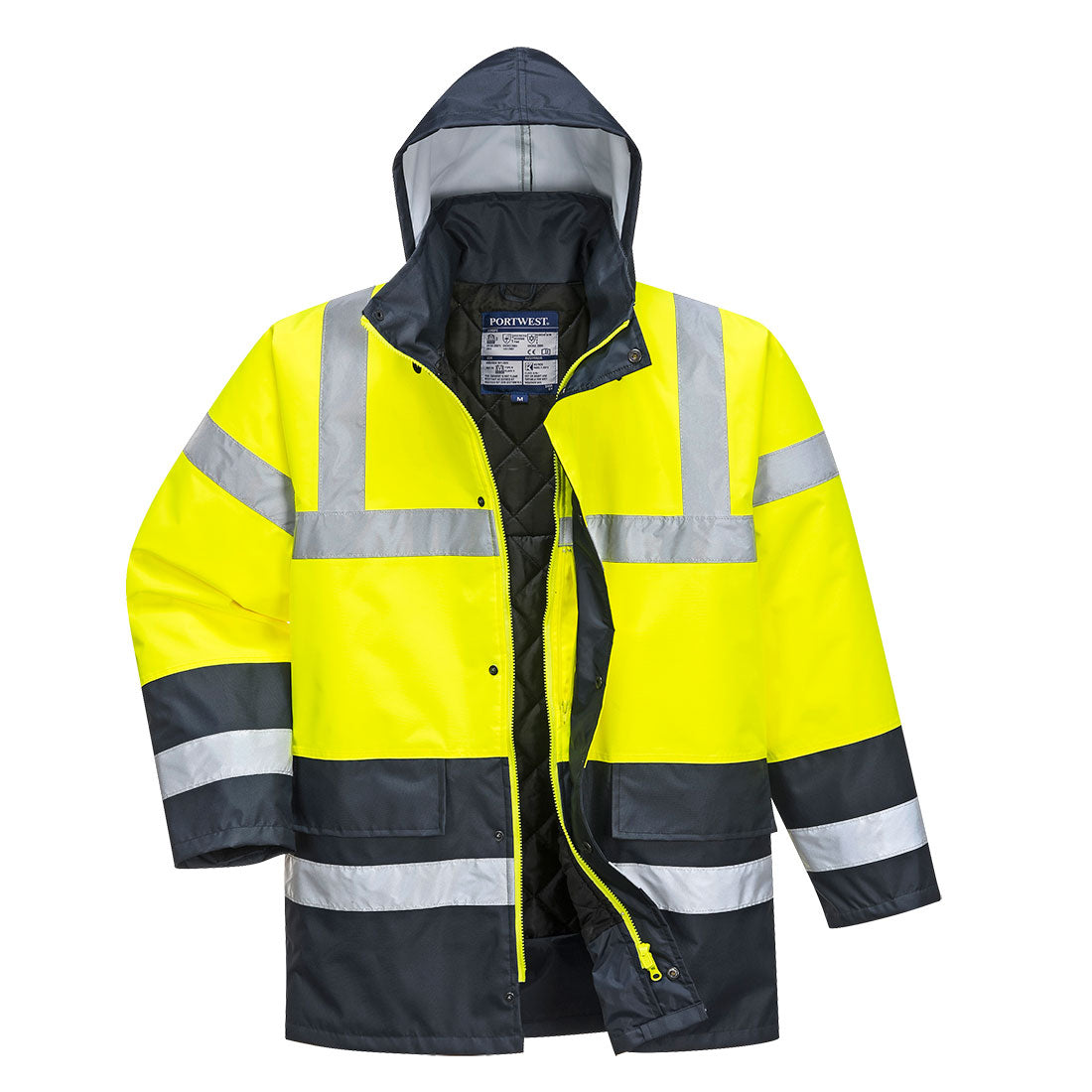S466YER - Giacca Traffic Bicolore Hi-Vis