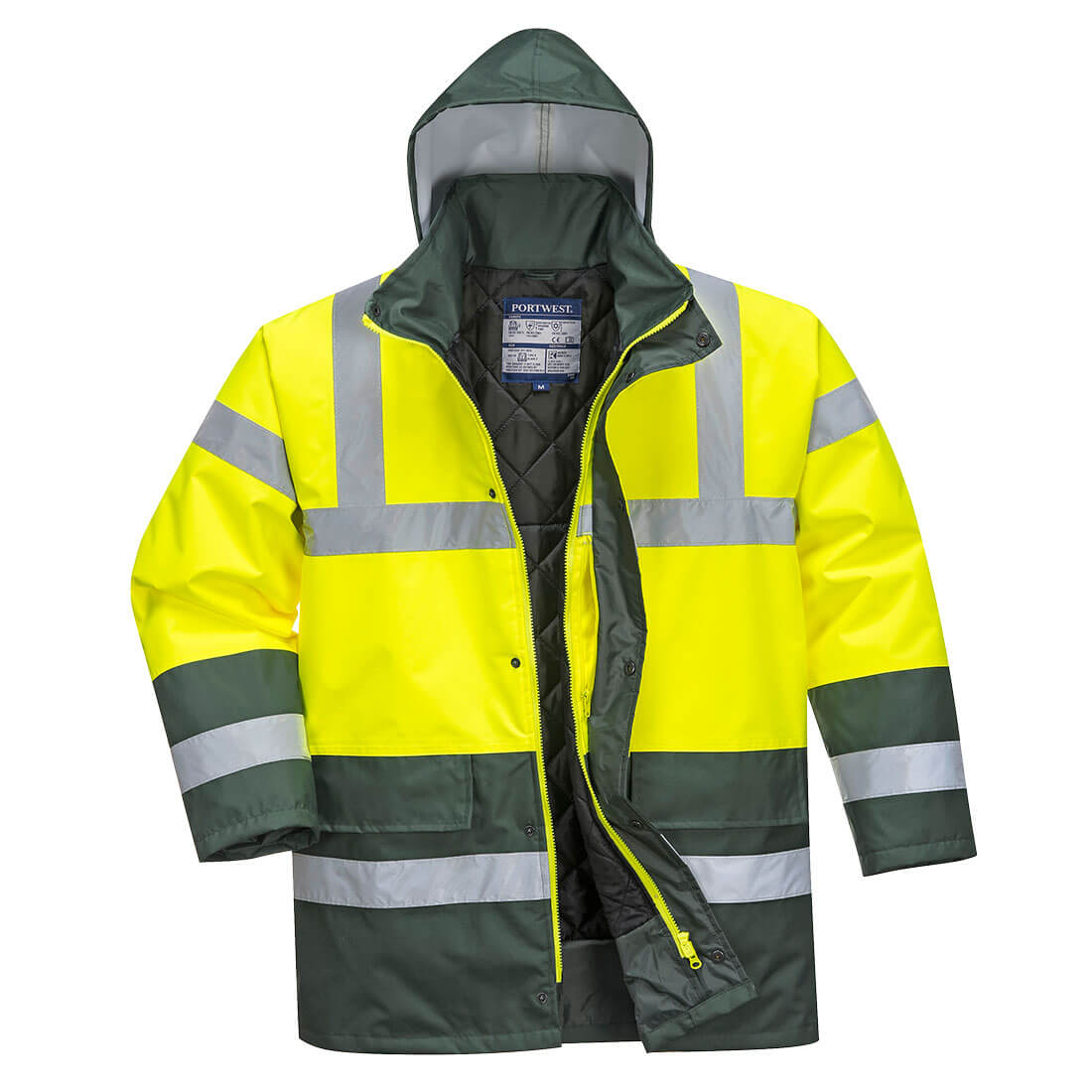 S466YGR - Giacca Traffic Bicolore Hi-Vis