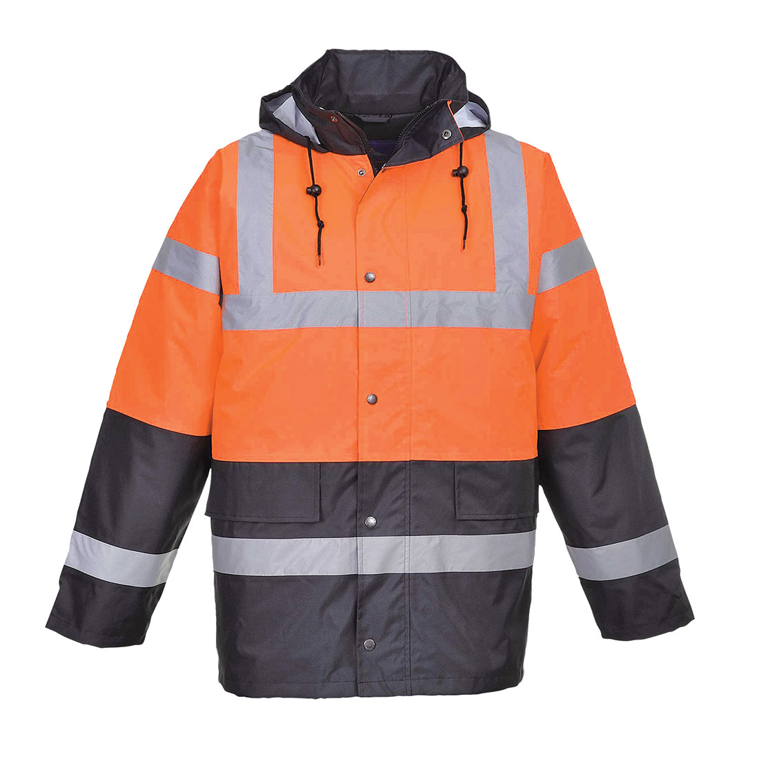 S467ORR - Giacca Traffic Bicolore Hi-Vis