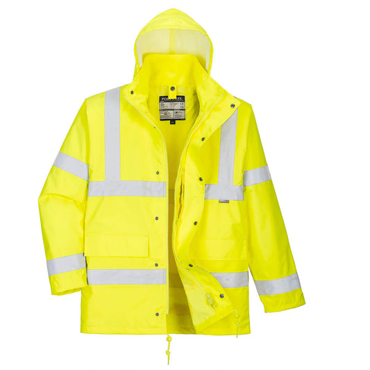 S468YER - Giacca Traffic 4 in 1 Hi-Vis