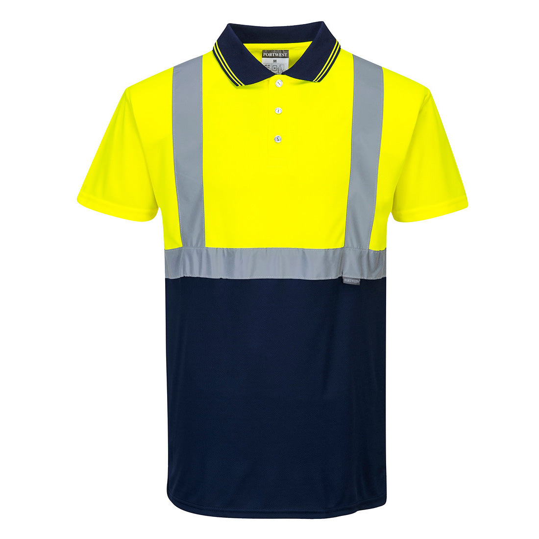 S479YNR - Polo bicolore Hi-Vis