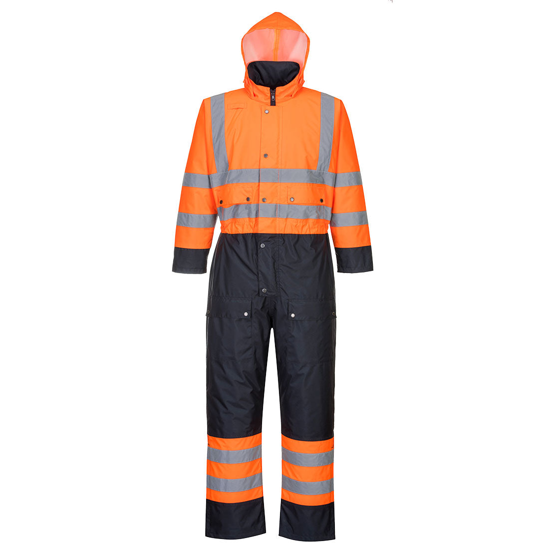 S485ONR - Tuta bicolore Hi-Vis - foderata