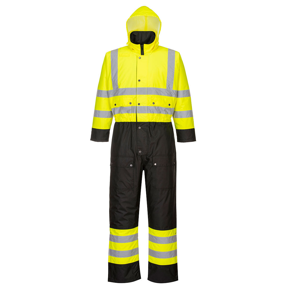S485YBR - Tuta bicolore Hi-Vis - foderata