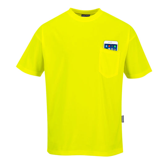 S578YER - T-Shirt Day-Vis maniche corte