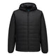 S608BKR - Hooded Insulated Baffle Jacket