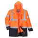 S766ONR - Giacca Essential Hi-Vis bicolore 5 in 1