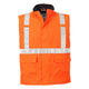 S776ORR - Gilet Imbottito antistatico FR Bizflame Rain Hi-Vis