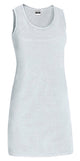 Vestito senza maniche da donna in tinta unita Linda
